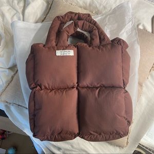 My Mum Made it Puffer Tote Bag